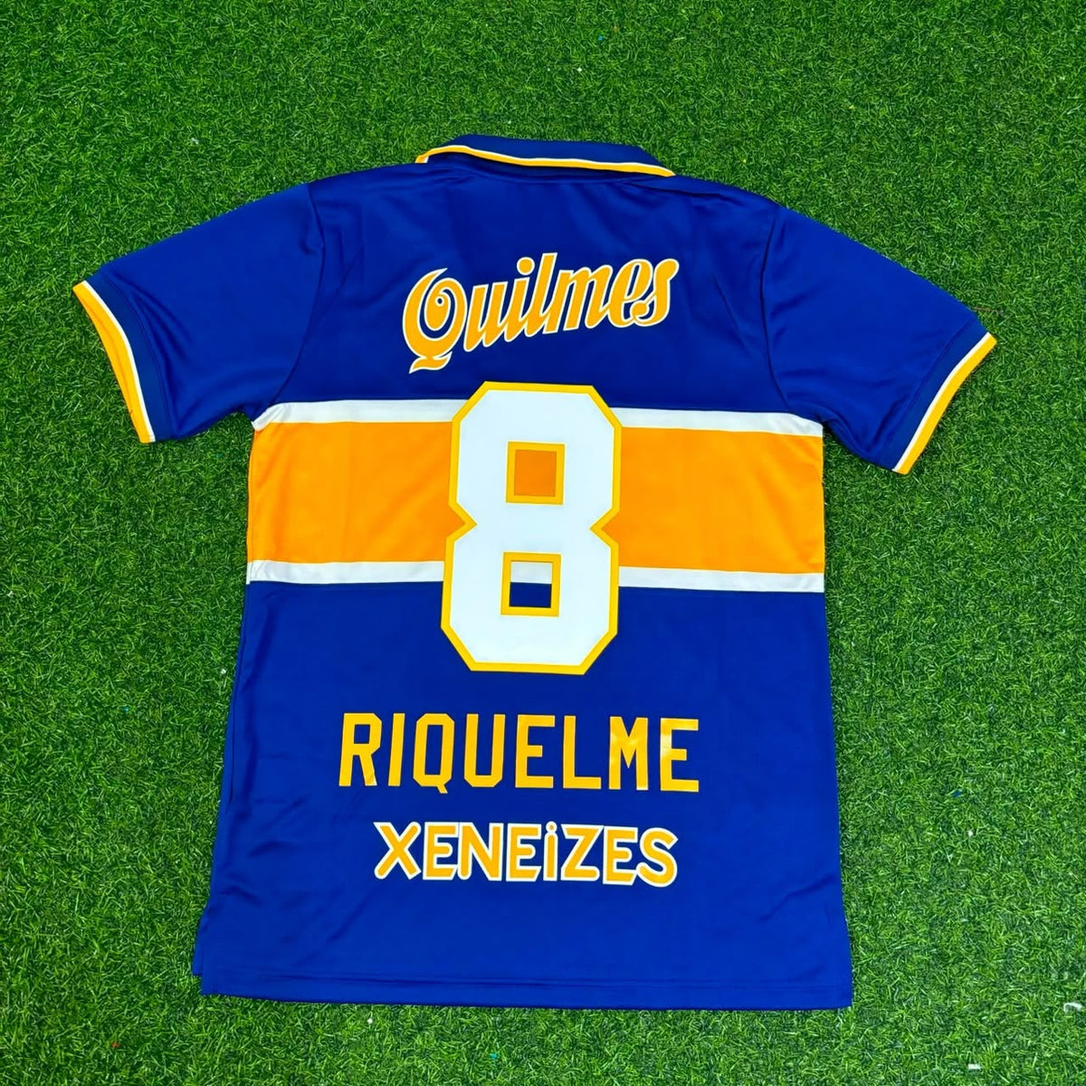 Juan Román Riquelme Boca Juniors 1996 1997 Retro Jersey – Back View