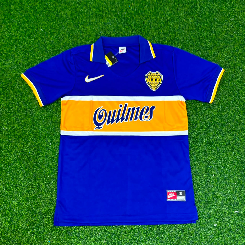 Juan Román Riquelme Boca Juniors 1996 1997 Retro Jersey – Front View