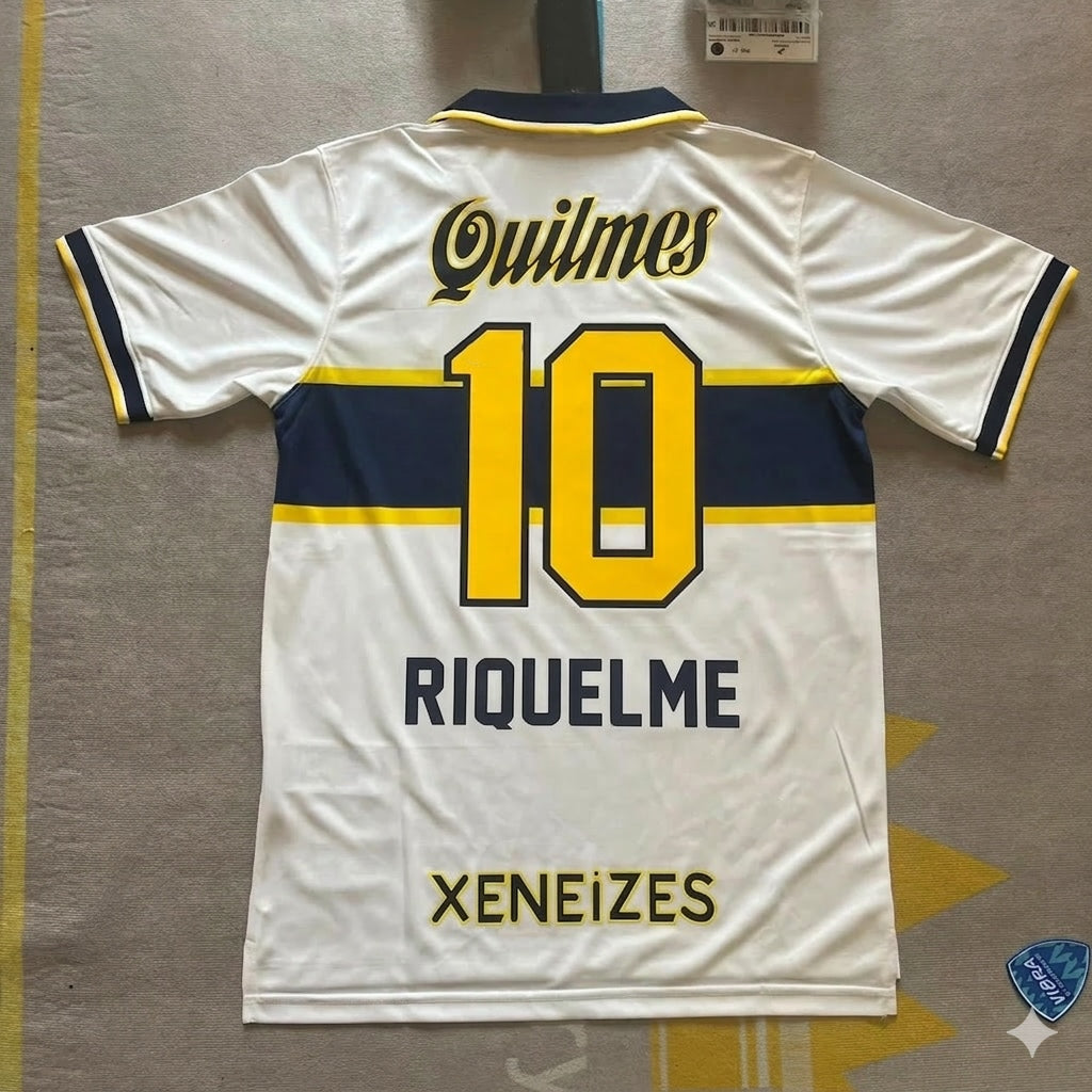 Juan Roman Riquelme 10- Boca Juniors Football Jersey – Back View