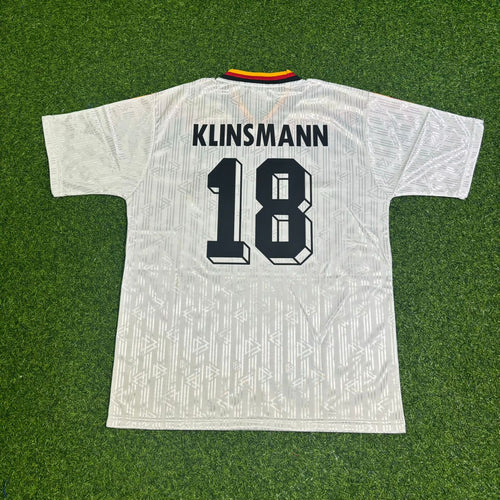 1994 Deutschland Weltmeisterschaft Retro Football Jersey – Jürgen Klinsmann – Back View