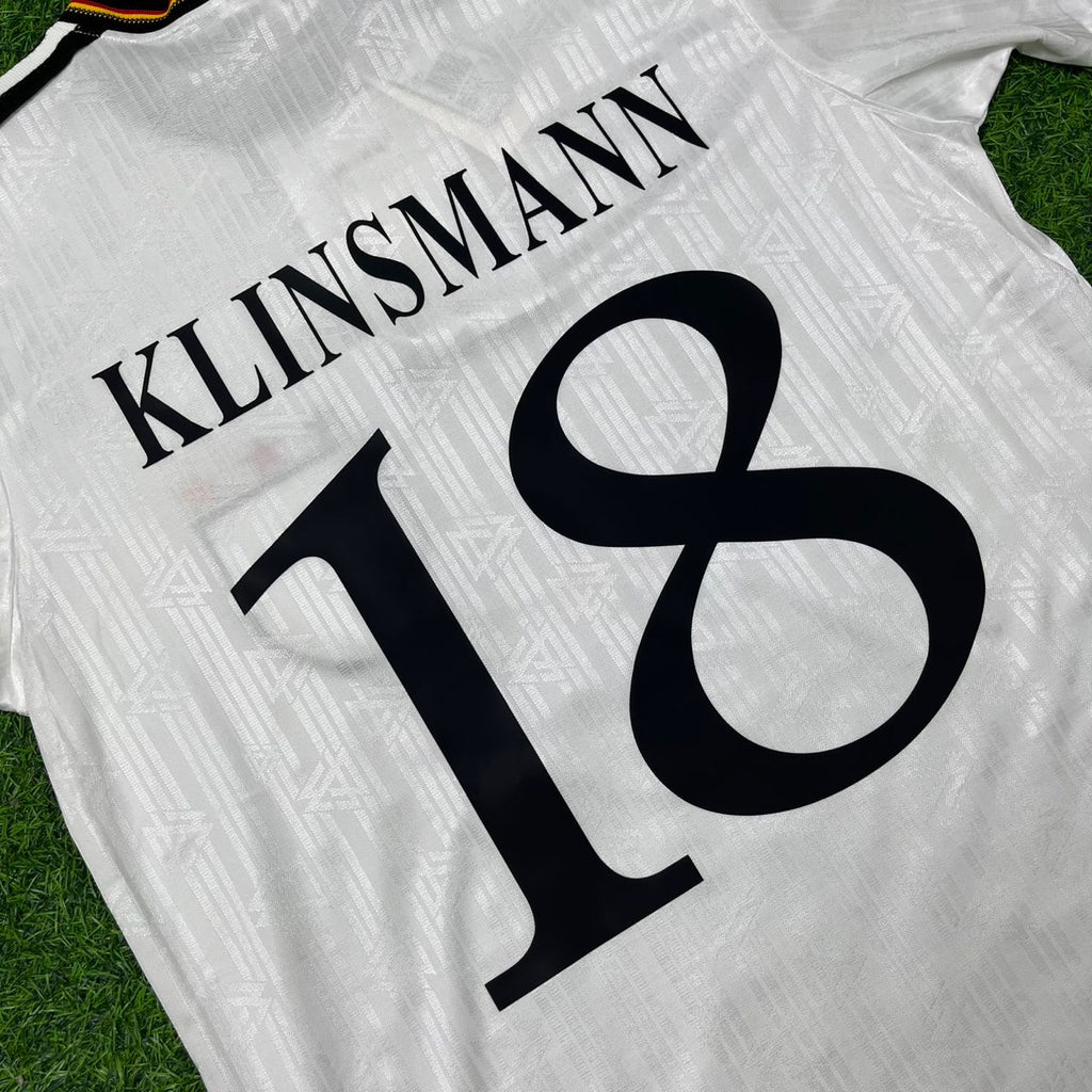 Jürgen Klinsmann Deutschland EM 1996 Finale Germany Heim Retro Set – Detailed View