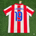 Julian Alvarez Atletico de Madrid Retro Football Jersey Shirt – Back View