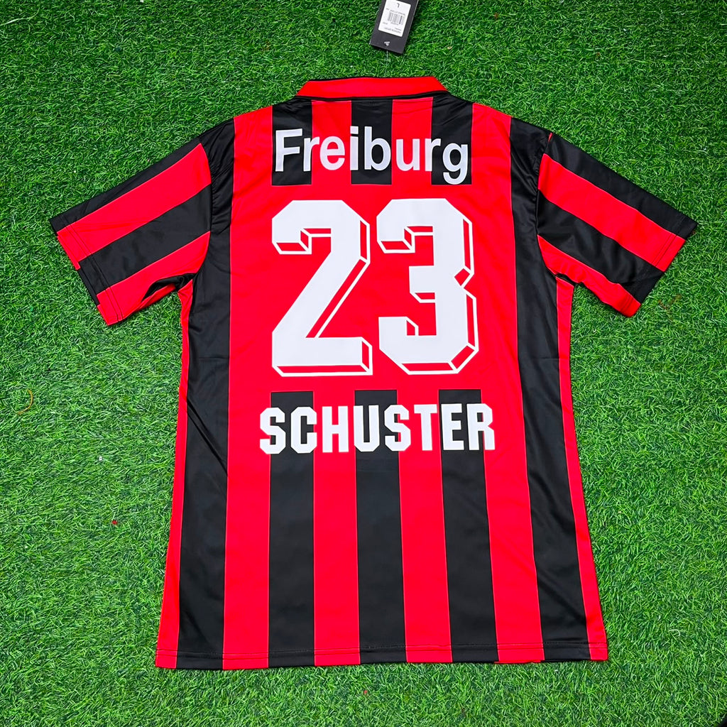 Julian Schuster SC Freiburg Retro Fussballtrikot Jersey – Back View