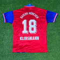 Jürgen Klinsmann Bayern München 1993 1995 Retro Kit – Back View