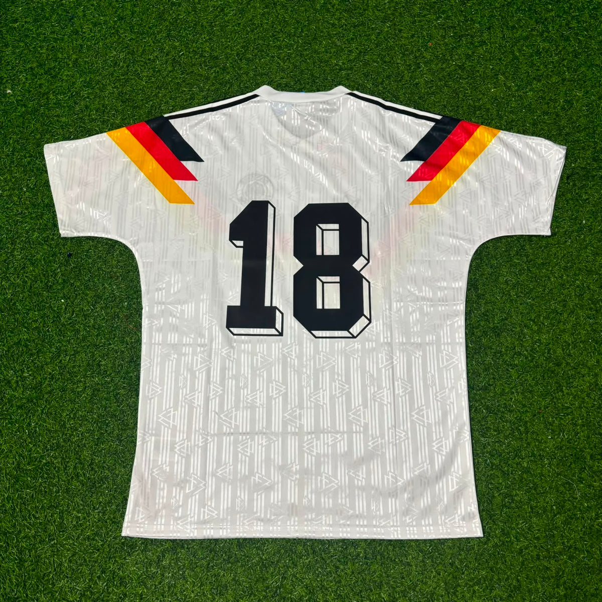 1990 Germany World Cup Jürgen Klinsmann Deutschland Retro Fußballtrikot – 9
