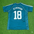 Germany 1998 World Cup Away Retro Football Jersey – Jürgen Klinsmann – Back View