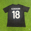 Jürgen Klinsmann Germany 125 Years Special Black Football Jersey – Back View