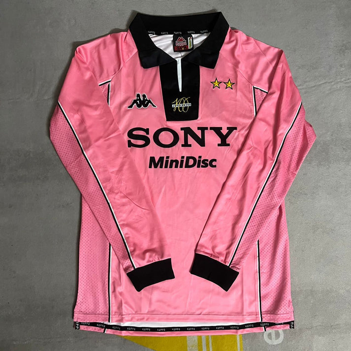 1995 Juventus Pink Football Jersey – Back View