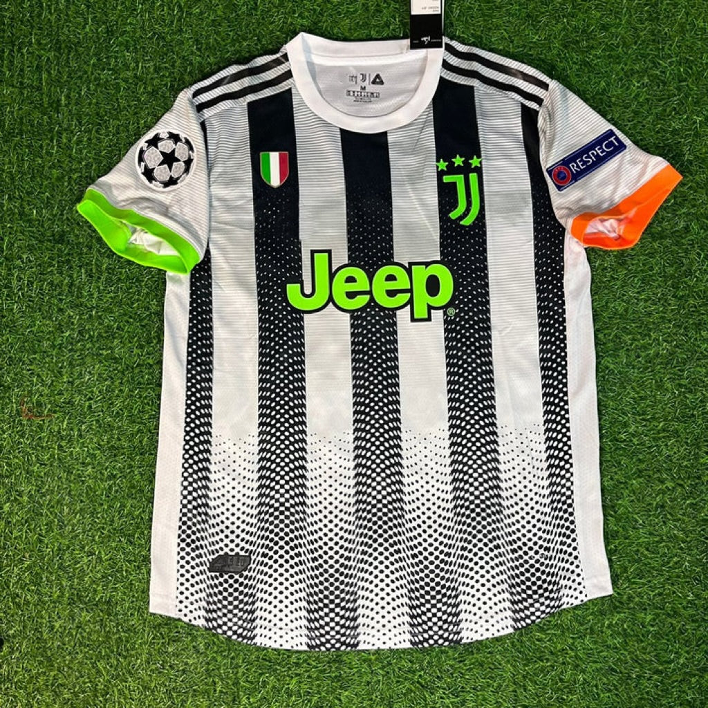 2019/20 Juventus Home Football Jersey Retro Kit – Back View