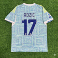 Juventus New Season Football Jersey – Vasilije Adžić – Back View