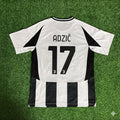 Juventus New Season Football Jersey – Vasilije Adžić – Back View