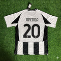 Loïs Openda Juventus Football Jersey – Back View