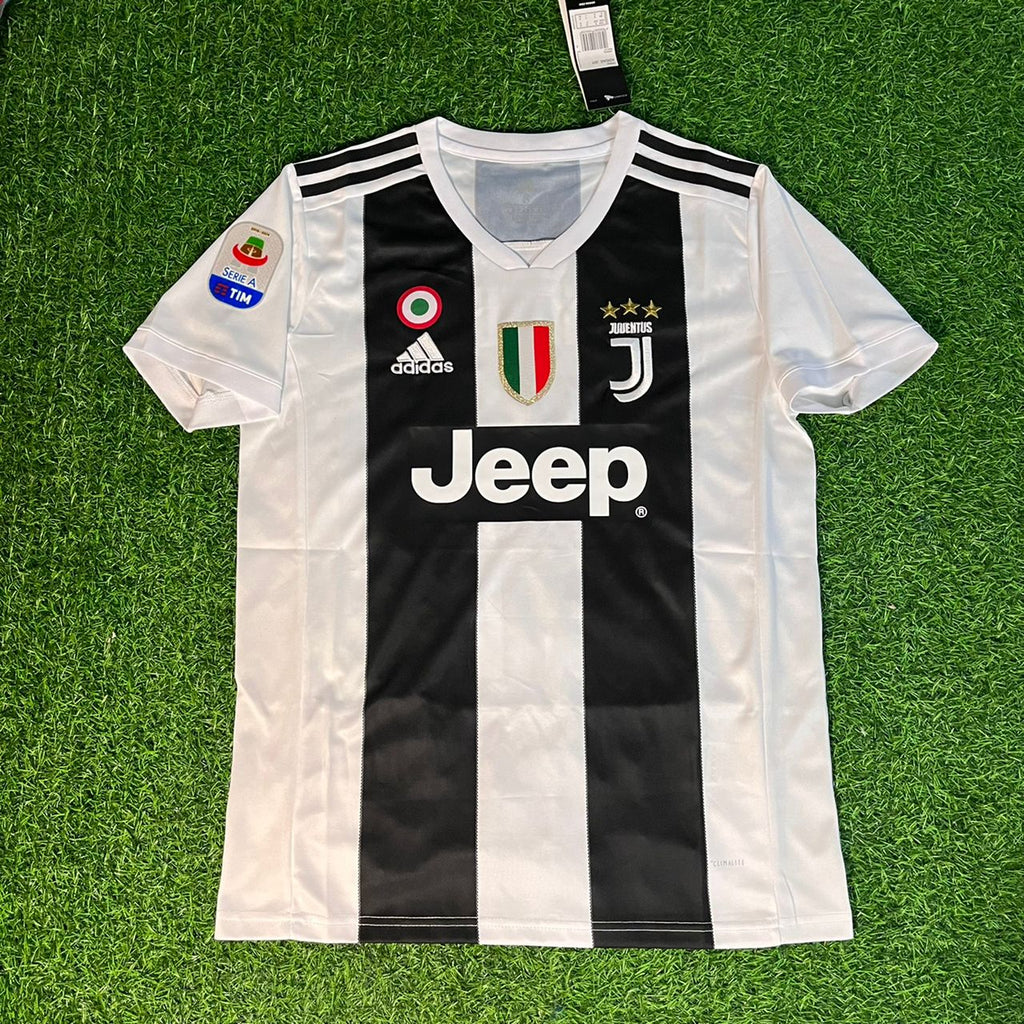 Mario Mandzukic Juventus 2018 2019 Retro Jersey – Front View