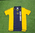 Ajax 2000/2001 Retro Yellow Football Jersey – AFC – Back View