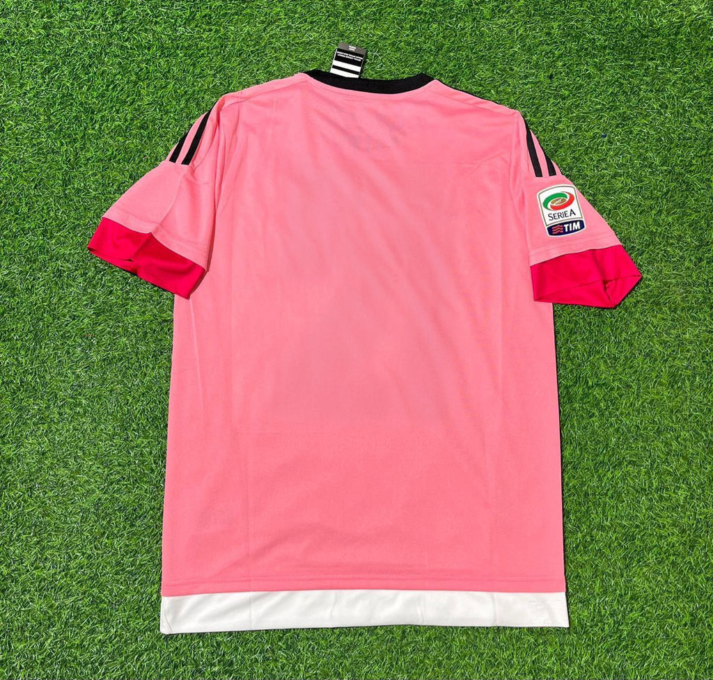 Juventus Retro Pink 2015-2016 Jersey – Front View