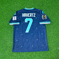 Kai Havertz Germany 2026 World Cup Blue Away Football Jersey – Back View