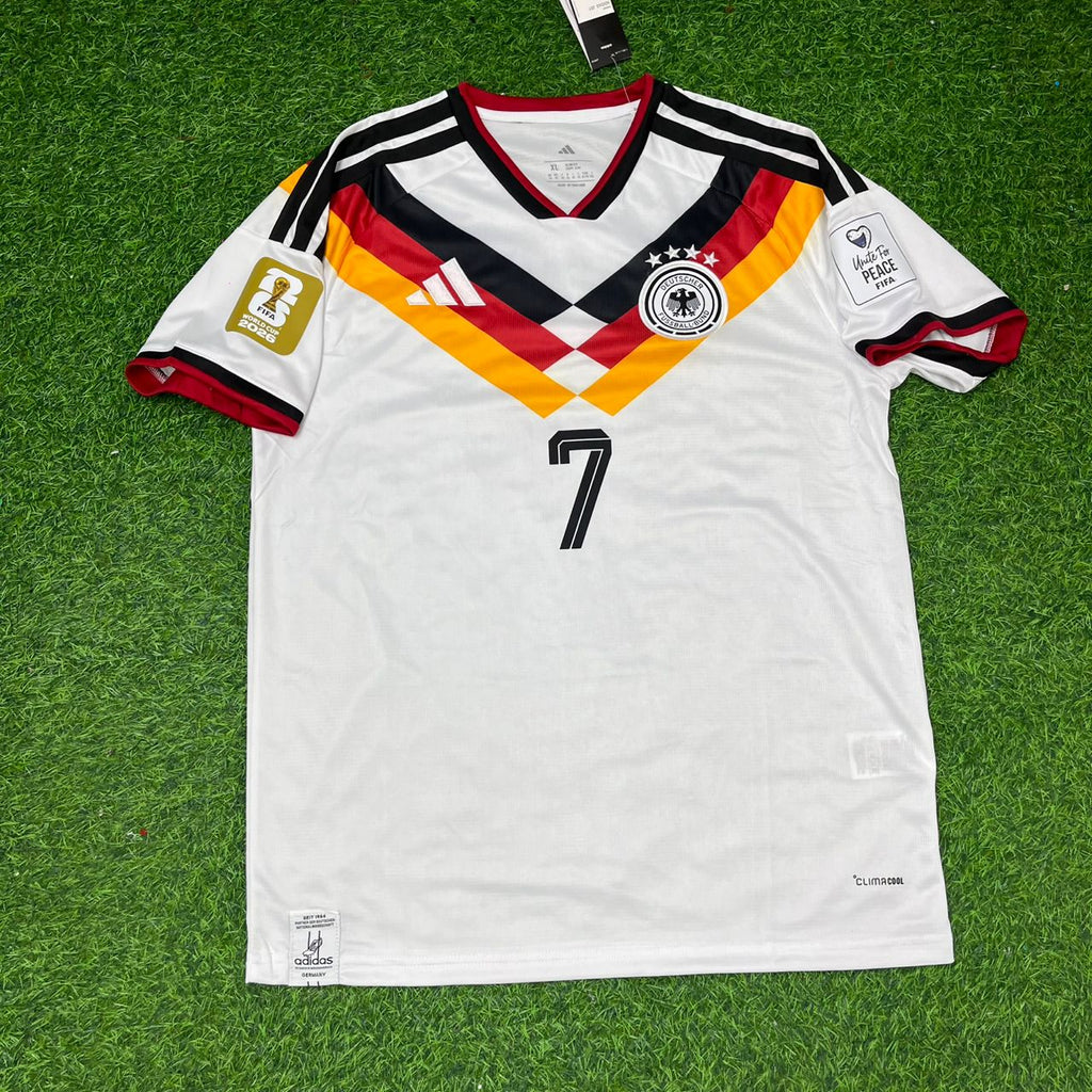 Kai Havertz Germany 2026 World Cup White Home Football Jersey – Front View
