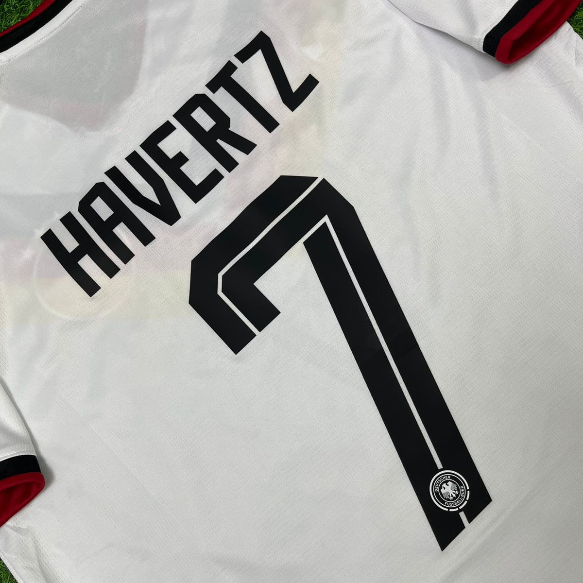 Kai Havertz Germany 2026 World Cup White Home Football Jersey – Detailed View