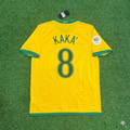 Kaka’ Leite #8 Brazil 2006 World Cup Jersey – Back View