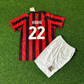 AC Milan Retro Vintage Football Jersey – Kaká – Back View