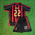 2006/07 Kaká Leite AC Milan Red Home Football Jersey – Back View
