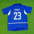 Kaka Leite Brazil 2002 World Cup Retro Football Jersey – Back View