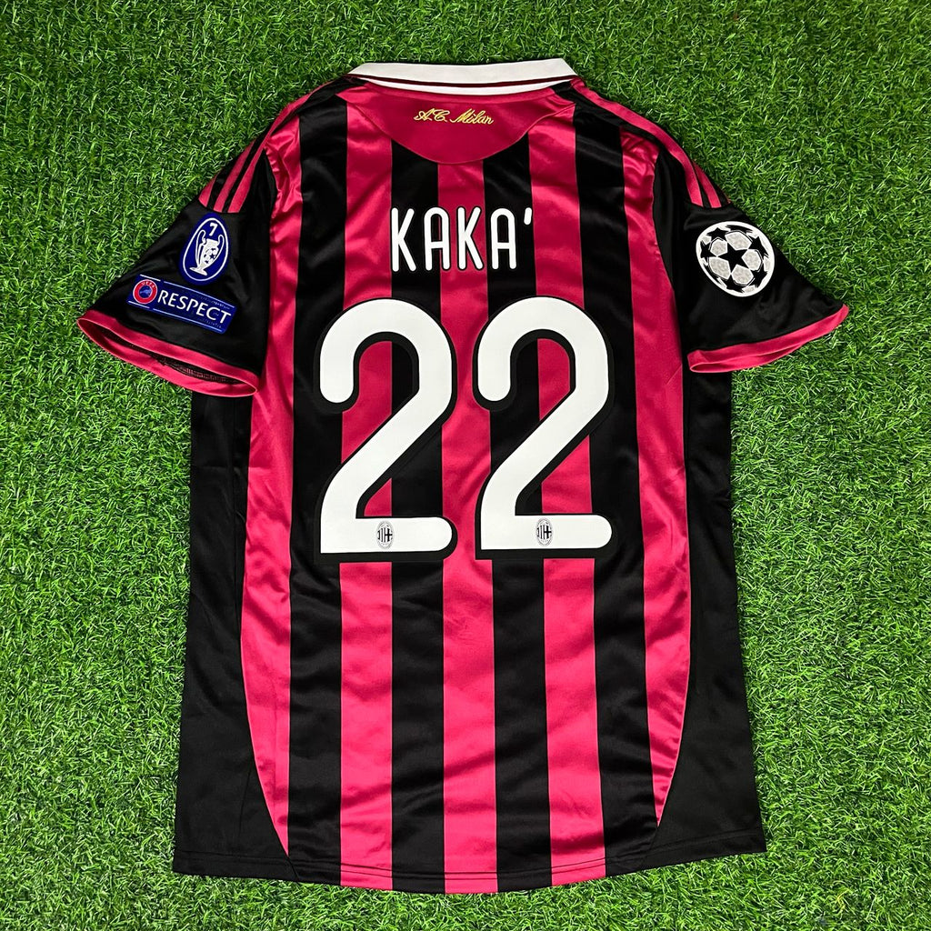 Kaka Leite #22 - AC Milan 2009 Retro Kit Jersey – Back View