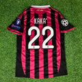 Kaka Leite #22 - AC Milan 2009 Retro Kit Jersey – Back View