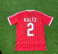 Manfred Kaltz Hamburger SV Rotes Heimtrikot Retro – Back View