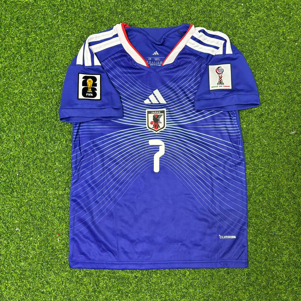 Japan 2026 World Cup Football Jersey – Kaoru Mitoma – Front View