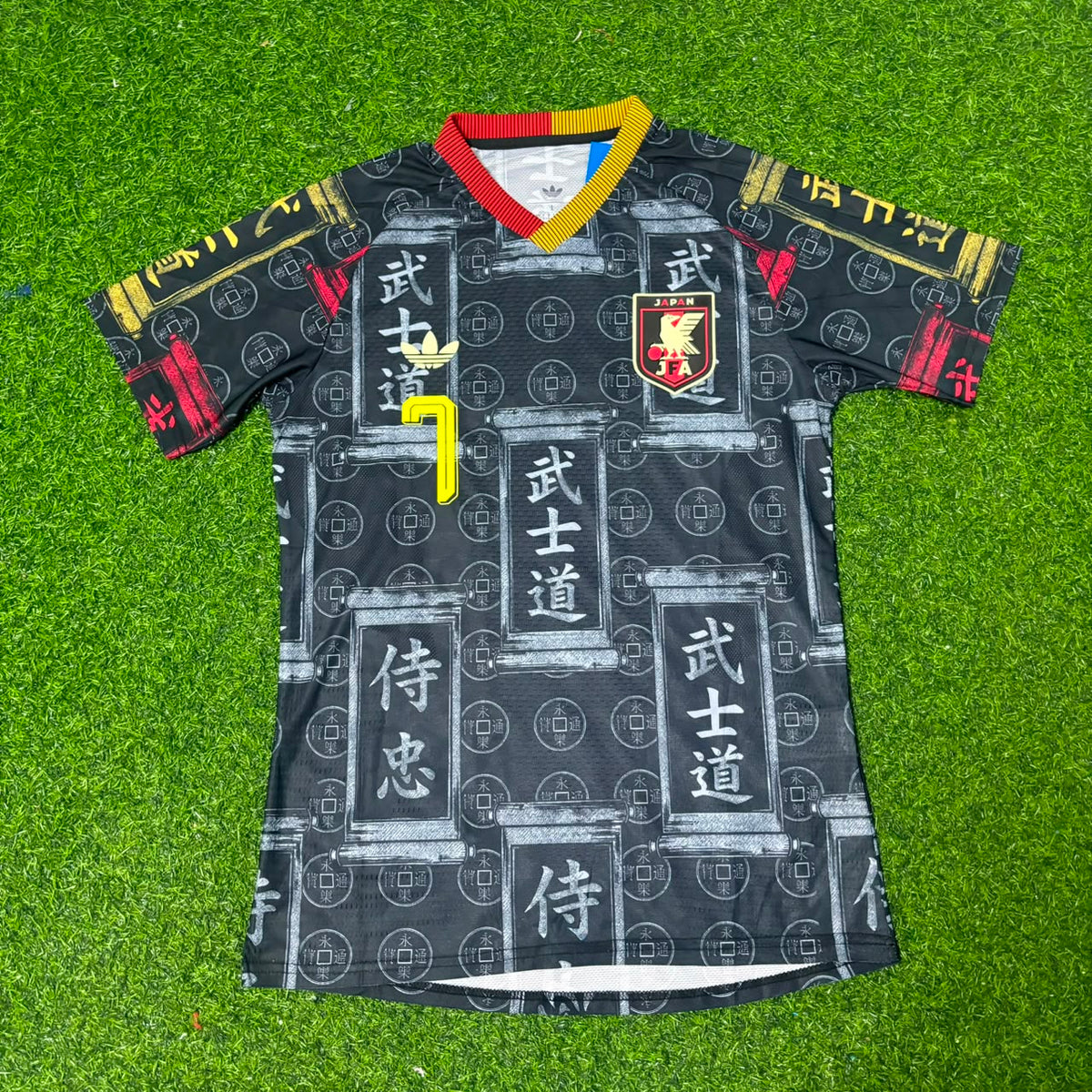 Kaoru Mitoma Japan Commemorative Football Jersey – Front View