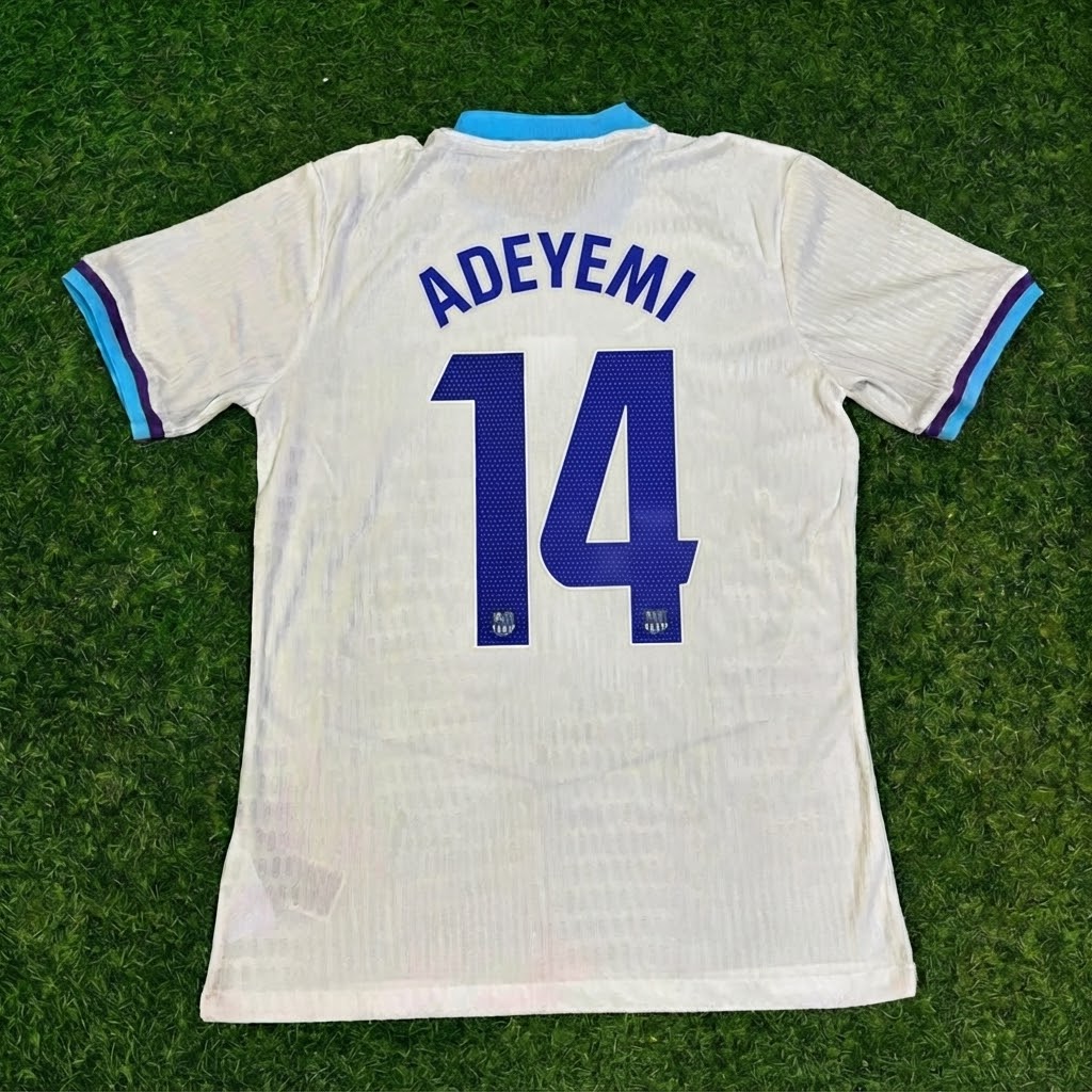 Karim Adeyemi #14 Barcelona New Season Special Edition Jersey – Back View