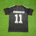 Karl-Heinz Rummenigge #11 Deutschland Schwarz Retro Vintage – Back View