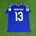 Japan 2026 World Cup Home Blue Football Jersey – Keito Nakamura – Back View