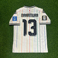 Keito Nakamura Japan World Cup 2026 Away White Football Jersey – Back View