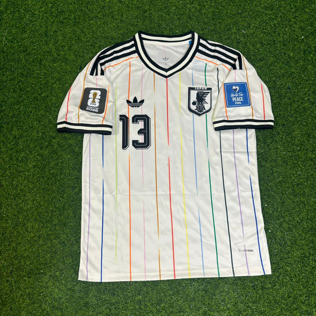 Keito Nakamura Japan World Cup 2026 Away White Football Jersey – Front View