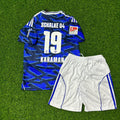 Schalke 04 Kids 2026 New Season Football Jersey – Kenan Karaman #19 – Back View