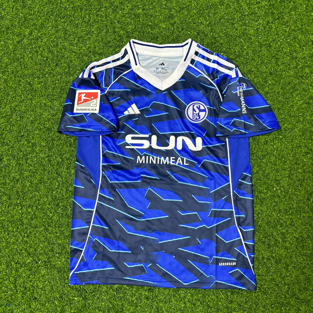 Schalke 04 Kids 2026 New Season Football Jersey – Kenan Karaman #19 – 4