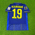 Kerim Alajbegovic Bosnia and Herzegovina 2026 World Cup Blue Football Jersey – Back View