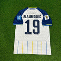 Kerim Alajbegovic Bosnia and Herzegovina 2026 World Cup White Football Jersey – Back View