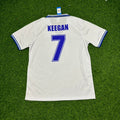 Kevin Keegan Hamburger SV 1979/80 Weißes Heimtrikot Retro – Back View