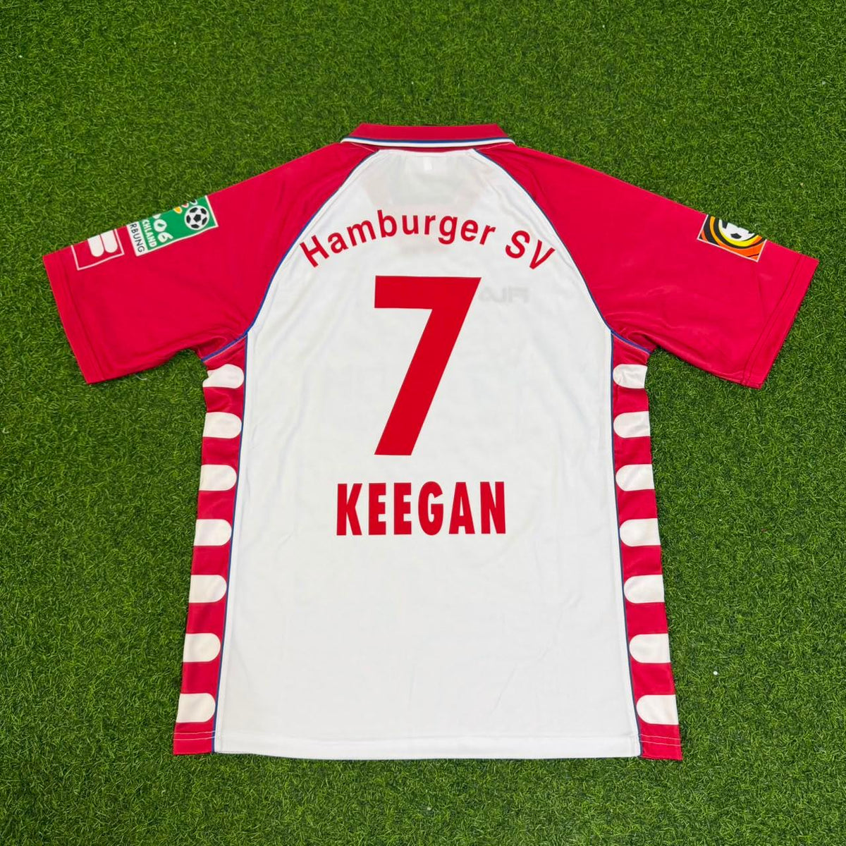 Kevin Keegan #7 Hamburger SV Heim Retro – Back View
