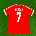 Kevin Keegan Hamburger SV Red Retro – Back View