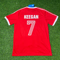 Kevin Keegan Hamburger SV Rotes Heimtrikot Retro – Back View