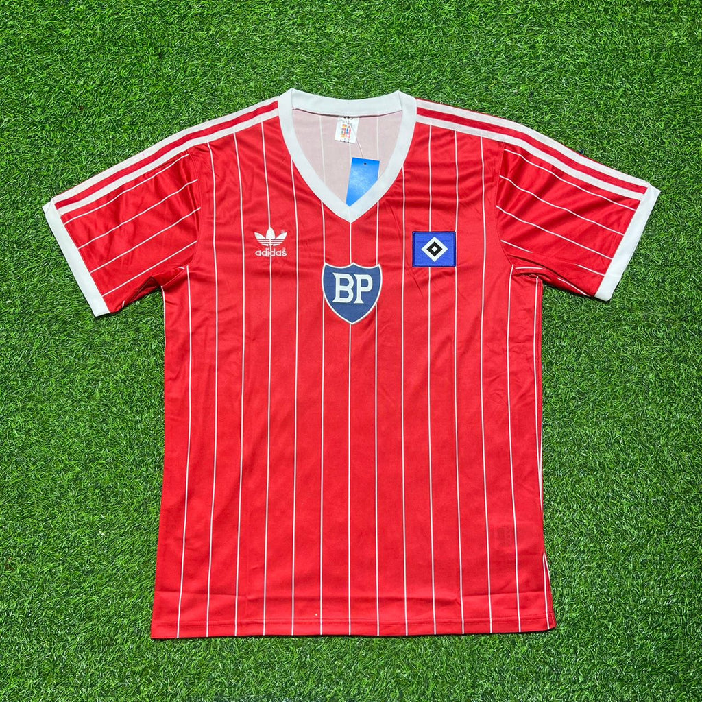 Kevin Keegan Hamburger SV Rotes Heimtrikot Retro – Front View