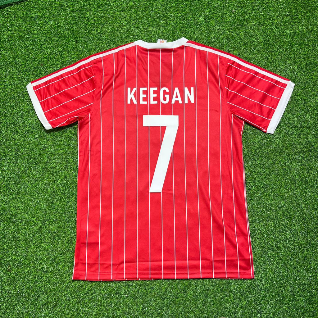Kevin Keegan Hamburger SV Rotes Heimtrikot Retro – Back View