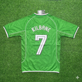 Ireland Retro Green Football Jersey – Kevin Kilbane – Back View