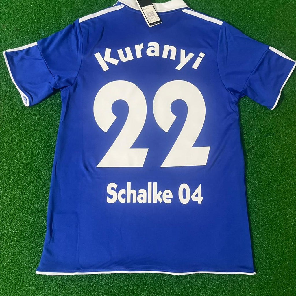 Kevin Kuranyi Schalke 04 Retro Jersey Kit – Detailed View