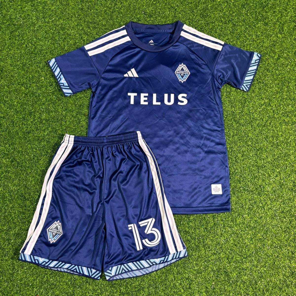 Thomas Müller Vancouver Whitecaps Home Kids Football Jersey – Front View