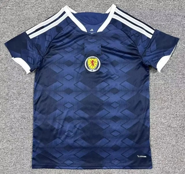 Scotland 2026 World Cup Football Jersey – Kieran Tierney – Front View